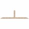 Ekena Millwork Portland Smooth Timber Gable Bracket, Douglas Fir, 108"W x 31 1/2"H x 1 1/2"D x 5 1/2"F, 7/12 Pitch GBW108X31X0206POR00SDF - alternate 1